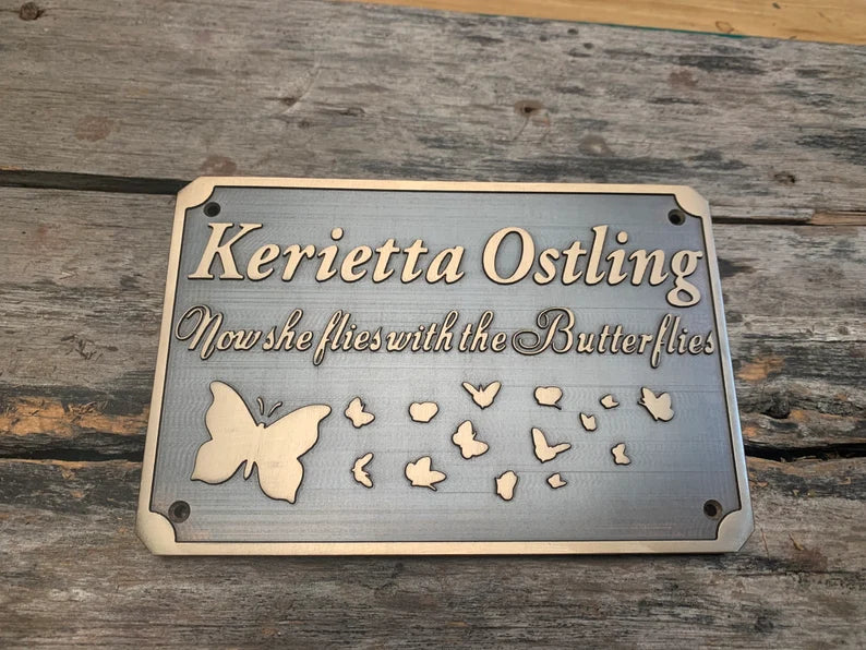 Custom Brass door signs & plaques - Any language plaques - Customized size plaques - Custom name signs
