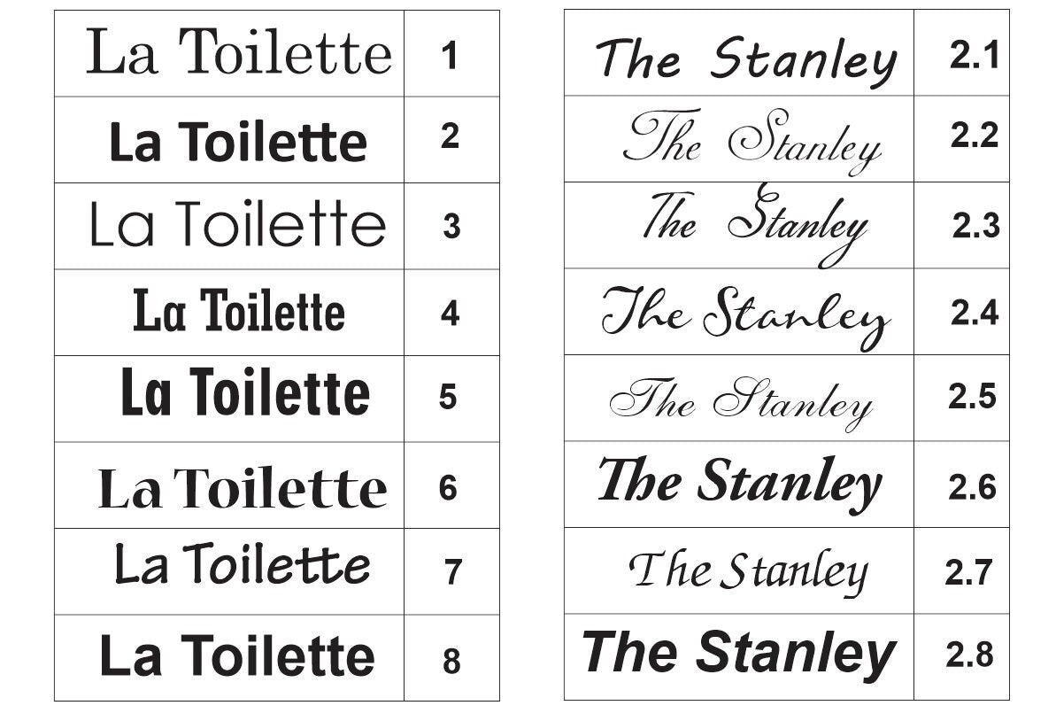 Brass neck sign | Classic Design | Stall Door Sign | Barn Door Sign | Stable Yard | Horse Door Sign | Pony Door Sign