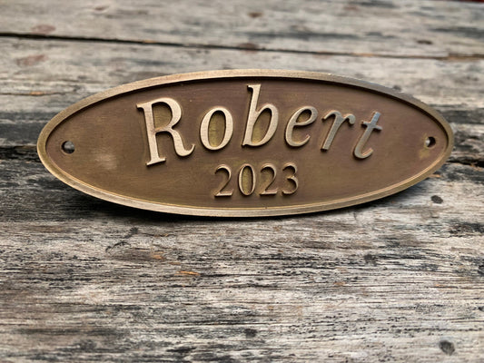 Custom Brass Sign | Personalized Family Name Sign | Last Name metal Sign | Wedding Gift | Home Wall Decor | Anniversary Gift | Gift for men